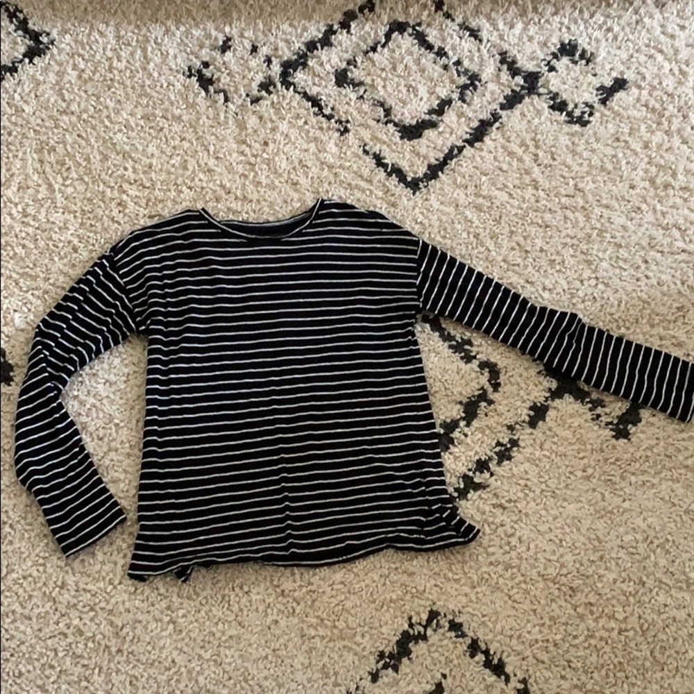 Striped Long Sleeve Tee